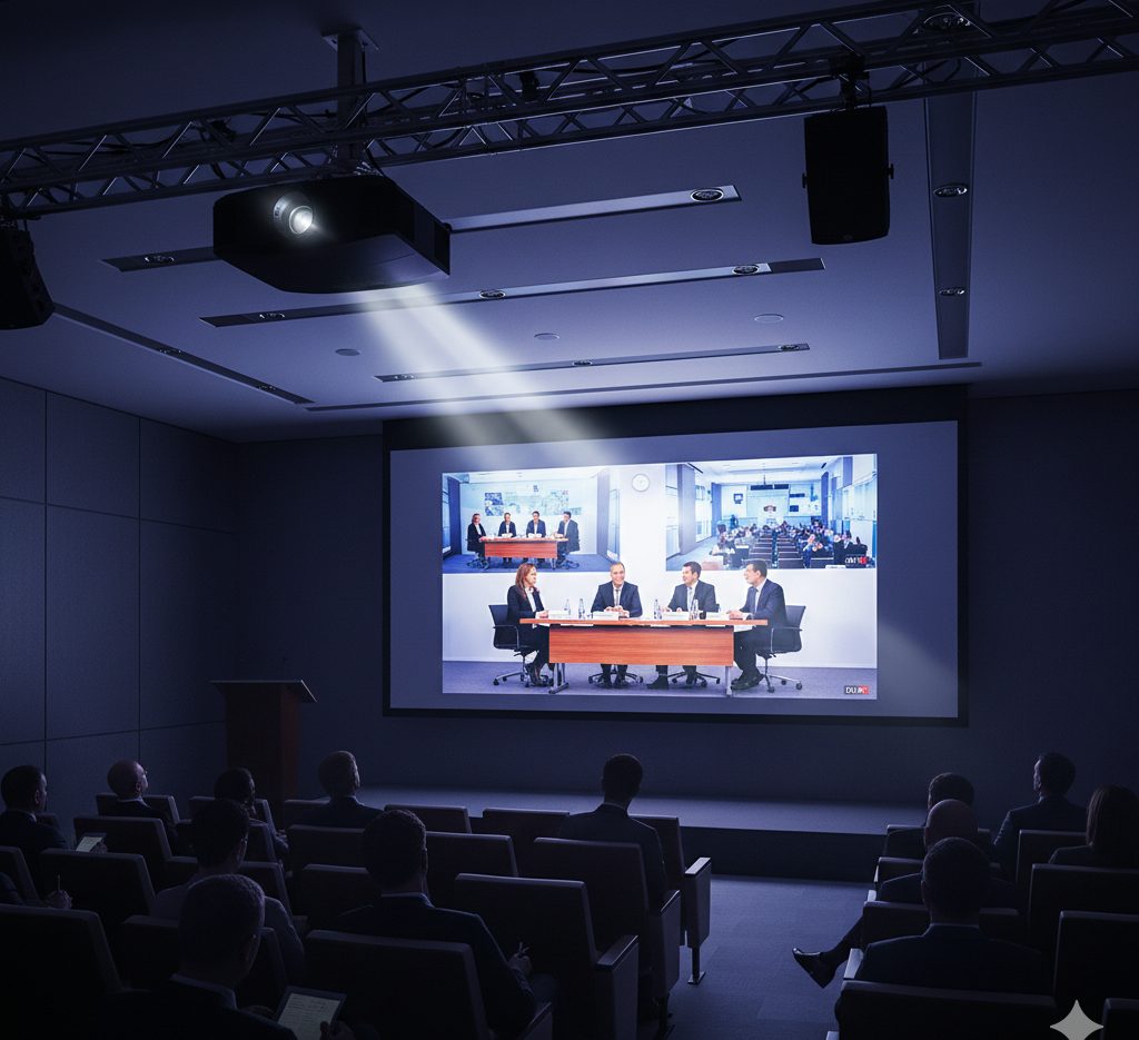Projector and Screen Setup